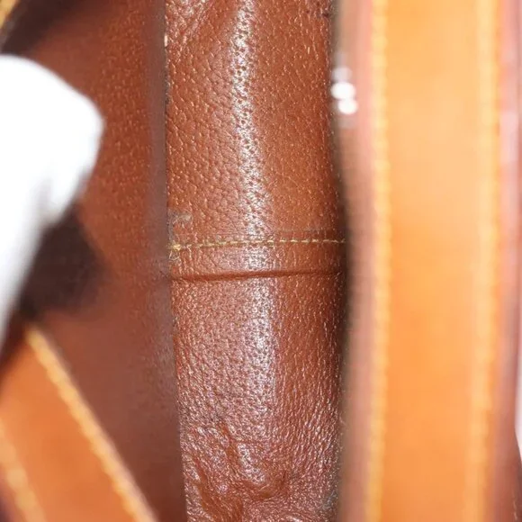 Authentic LOUIS VUITTON Nomad leather Jeune Fille PM Shoulder Bag Beige LV - Picture 4 of 16